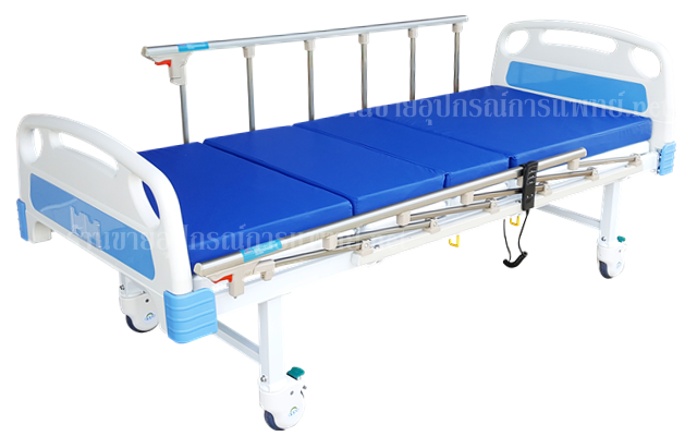 เตียงผู้ป่วยแบบ 2 ไกร์ไฟฟ้าราวสไลด์ราคาถูก,เตียง2ไกร์ไฟฟ้า,แถมถาดวางอาหาร1