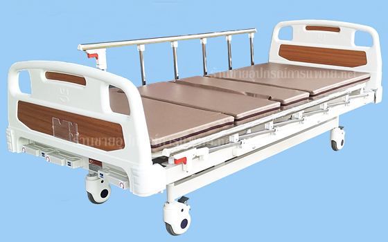 เตียงผู้ป่วย3ไกร์มือหมุน แบบราวสไลด์ ราคาถูก1KTB0063 ,ขายเตียงผู้ป่วย,เตียผู้ป่วยราคาถูก2
