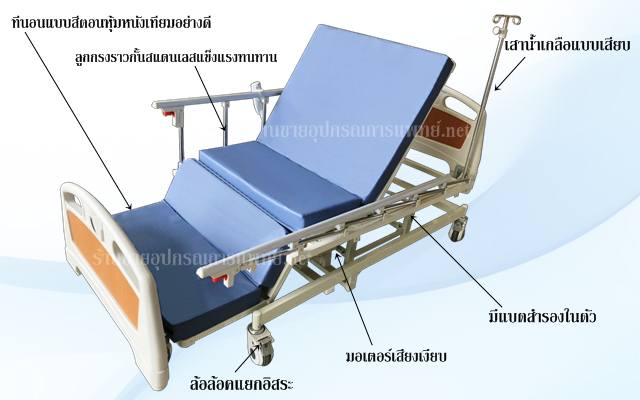 .เตียงผู้ป่วยไฟฟ้าราคาถูก,เตียงผู้ป่วยแบบปรับนั่งหย่อนขาได้1,ขายเตียงผู้ป่วย 4